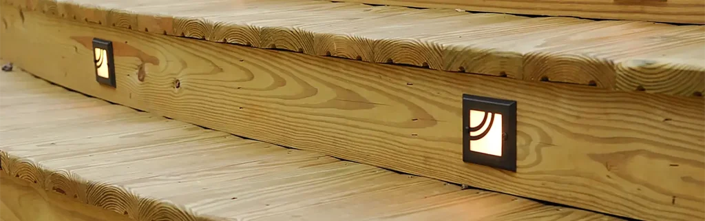 Highpoint deck lighting