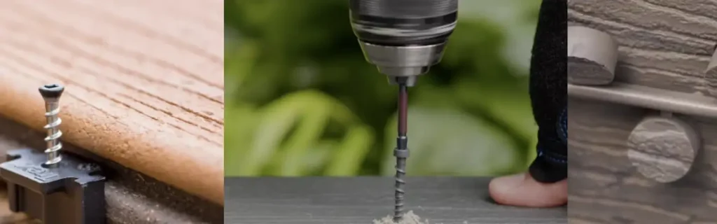 Trex hidden fasteners